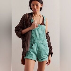NWOT We The Free Ziggy Shortalls Size XS